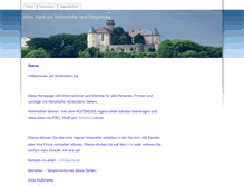 Tablet Screenshot of hohenlohe.org